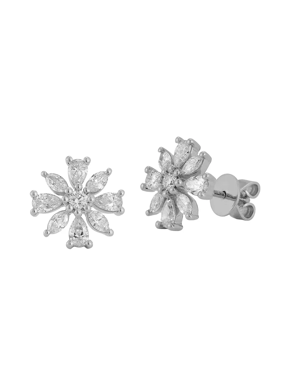 DANA REBECCA DESIGNS Alexa Jordyn Large Flower Stud Earrings