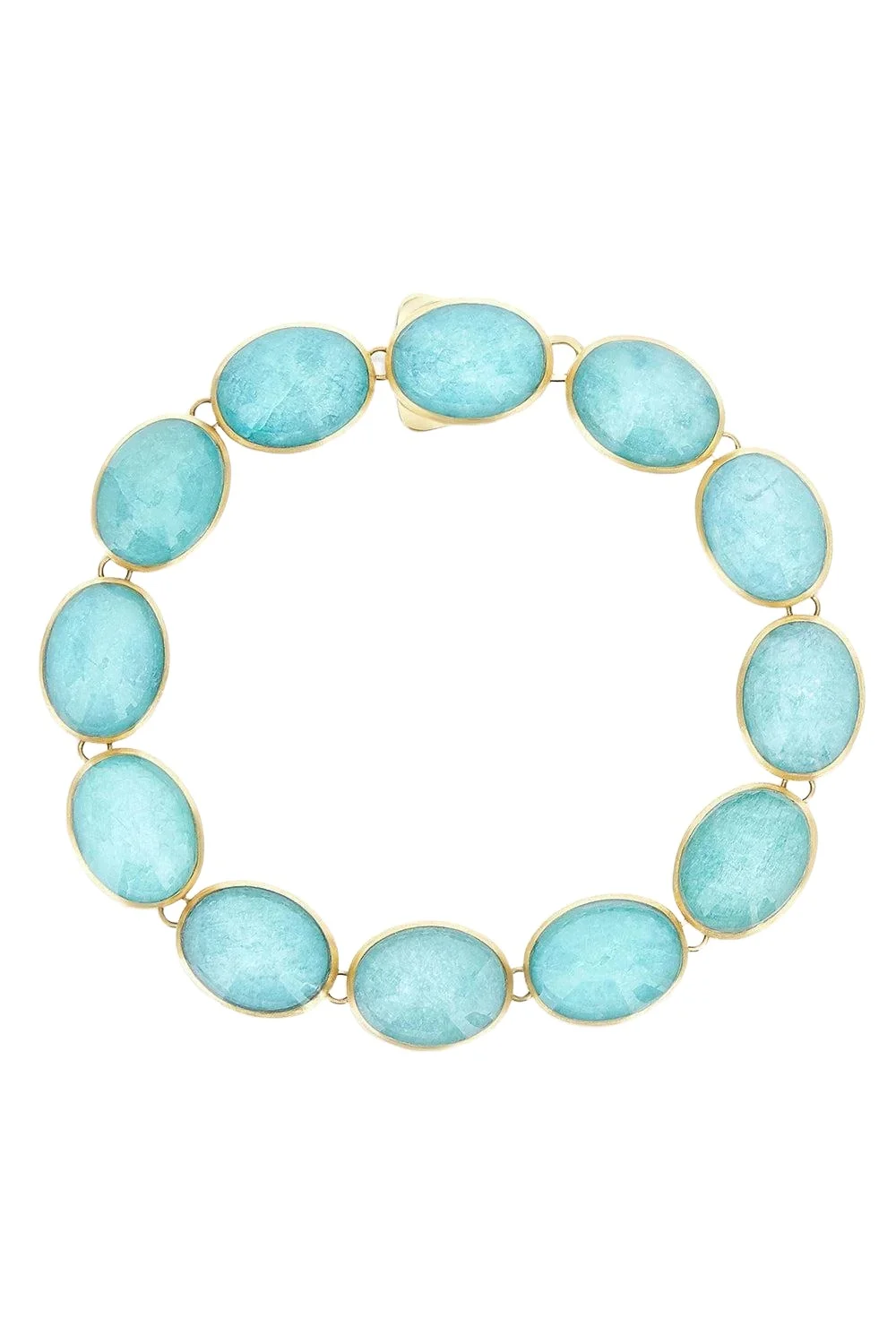 NANIS Amazonite Small Boules Muse Bracelet