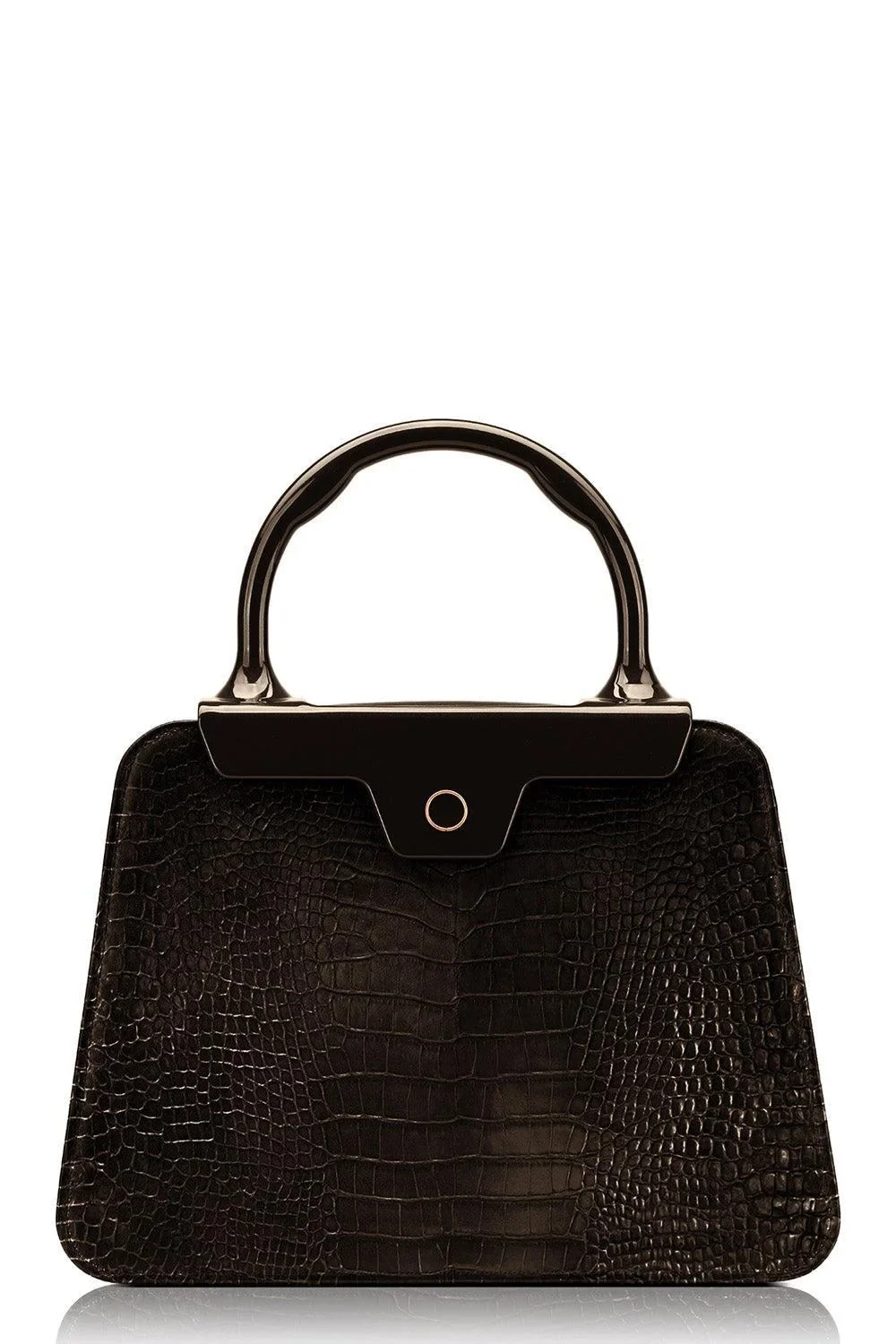 JEFFREY LEVINSON Andie Clutch - Espresso Brown