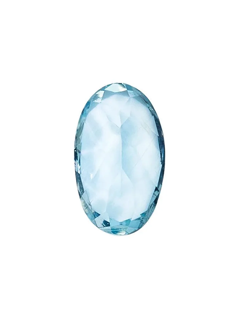 Aquamarine March Birthstone Charm