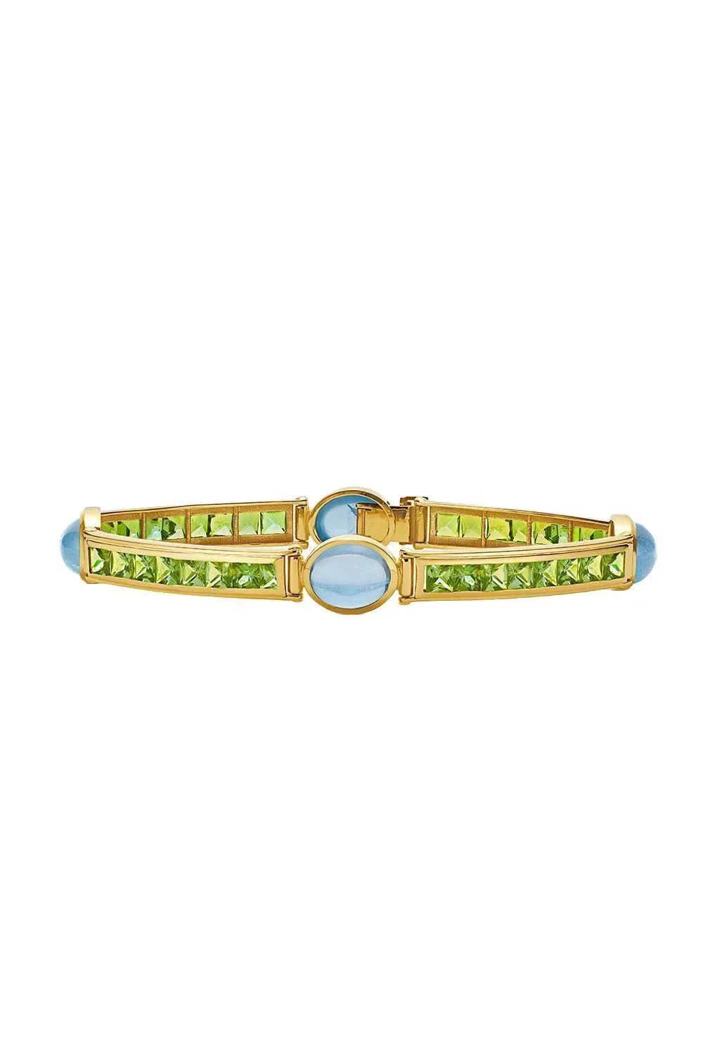 VAN Aquamarine Van Stack Bracelet