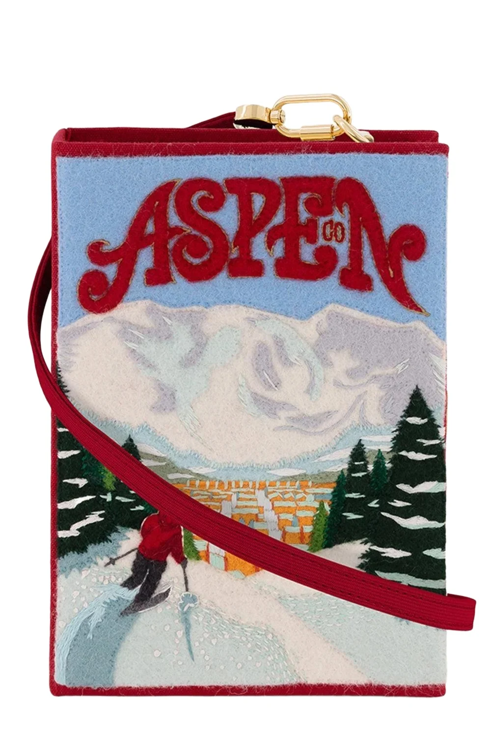 Olympia Le-Tan Aspen Book Clutch Bag