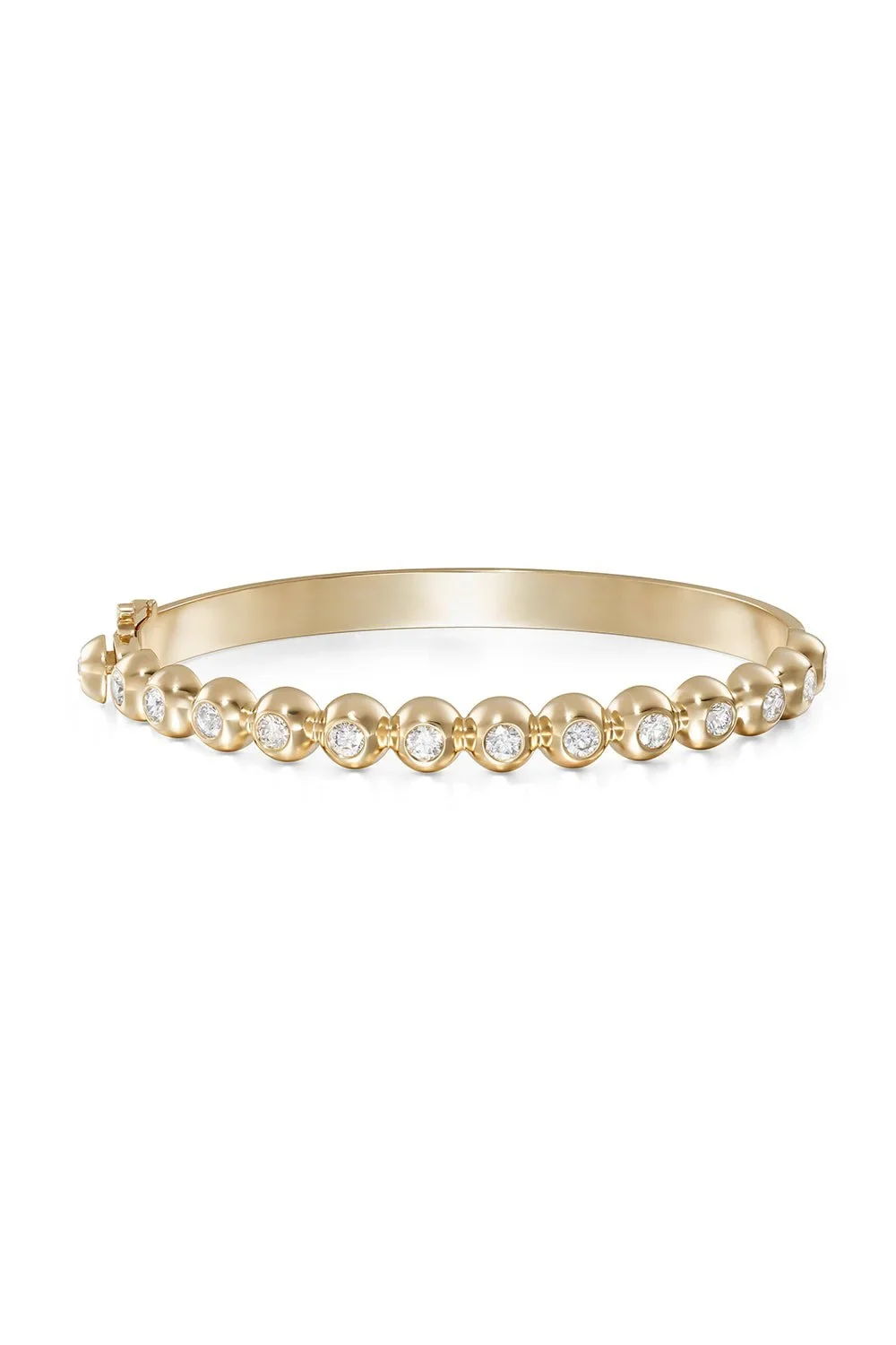 Audrey Diamond Hinged Bangle Bracelet Audrey Diamond Hinged Bangle Bracelet
