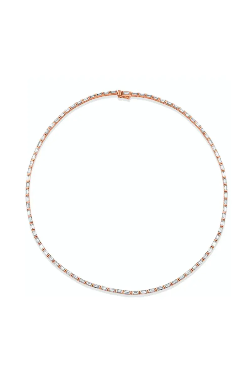 Anita Ko Baguette Diamond Choker Necklace | Thumbnail 5