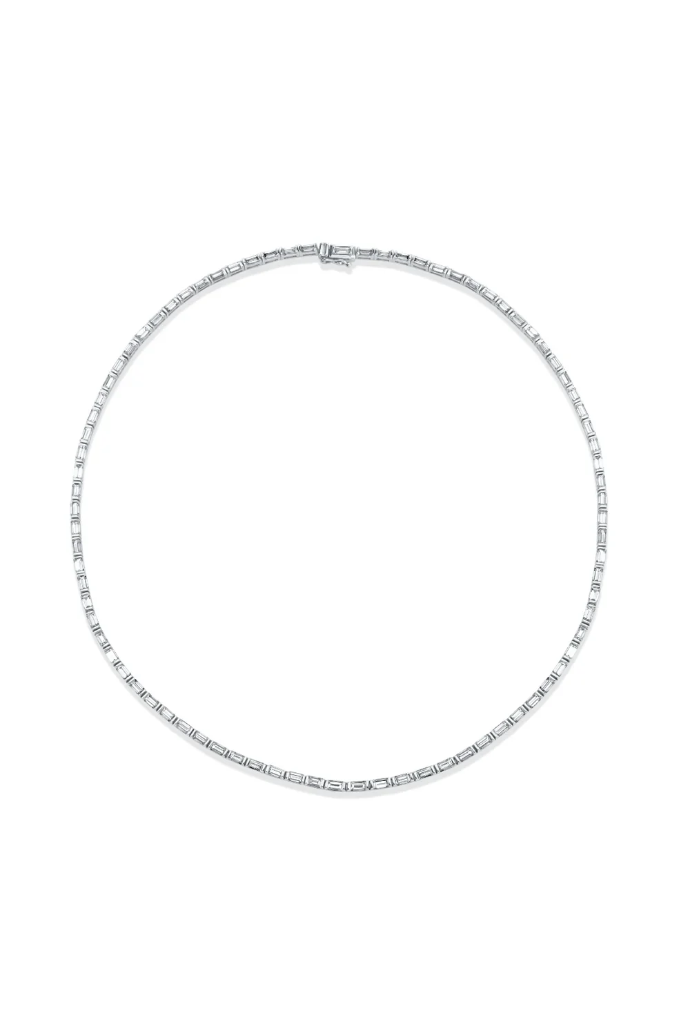 Anita Ko Baguette Diamond Choker Necklace