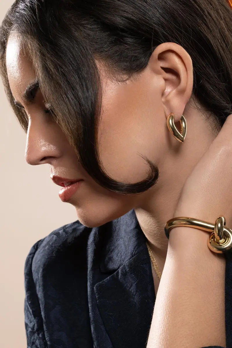 Engelbert 1920 Big Drop Link Earrings | Thumbnail 4