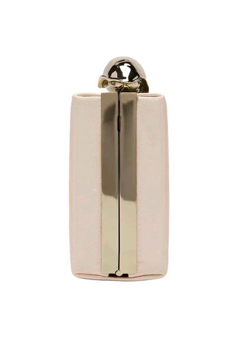 Erdem Bloom Clutch - Champagne Satin | Thumbnail 6 Erdem Bloom Clutch - Champagne Satin | Thumbnail 6