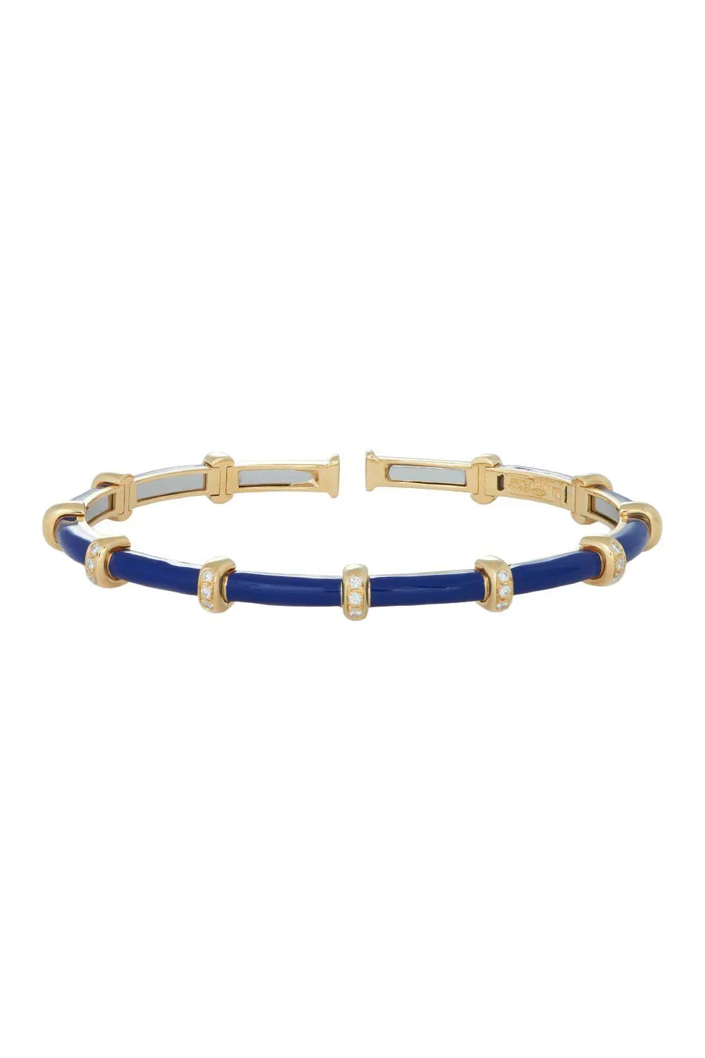 SIDNEY GARBER Blue Enamel Carly Bracelet