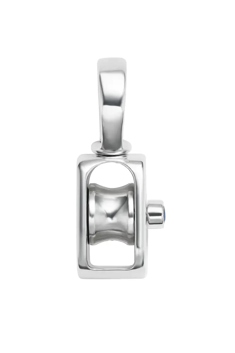 Marla Aaron Blue Sapphire Baby Pulley | Thumbnail 5 Marla Aaron Blue Sapphire Baby Pulley | Thumbnail 5
