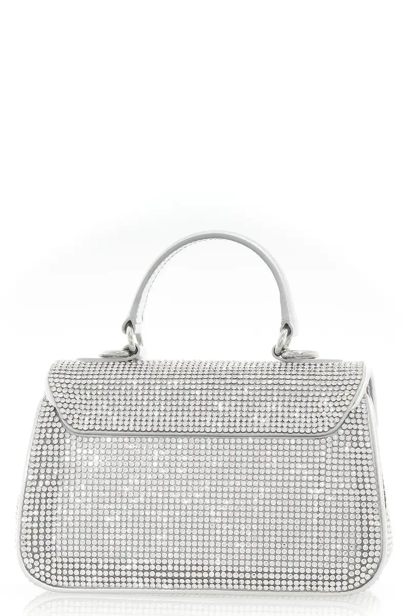 Judith Leiber Bow Top Handle Fullbead Clutch | Thumbnail 6