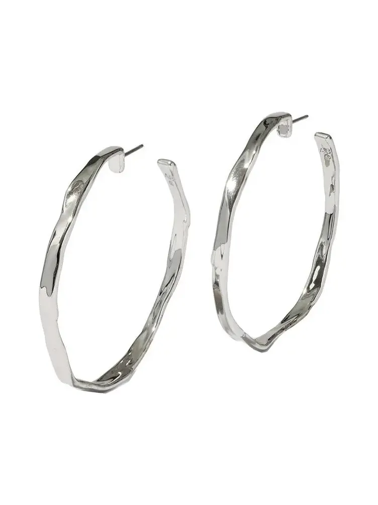 Brut Skinny Hoop Earrings Brut Skinny Hoop Earrings