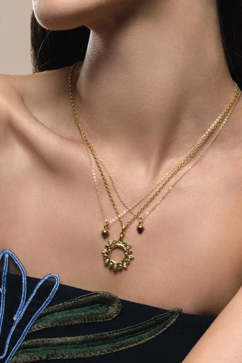 TAMARA COMOLLI Candy Small Gypsy Sun Pendant | Thumbnail 2 TAMARA COMOLLI Candy Small Gypsy Sun Pendant | Thumbnail 2