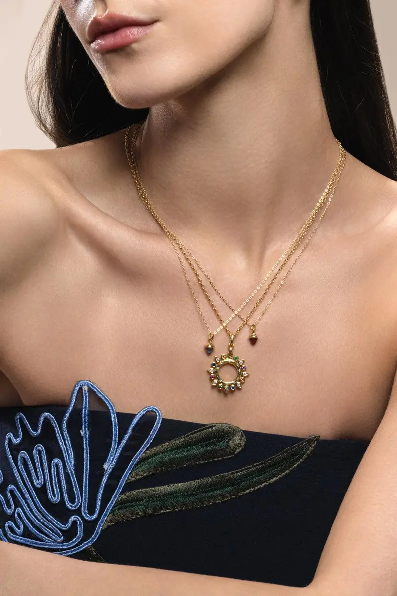 TAMARA COMOLLI Candy Small Gypsy Sun Pendant | Thumbnail 4 TAMARA COMOLLI Candy Small Gypsy Sun Pendant | Thumbnail 4