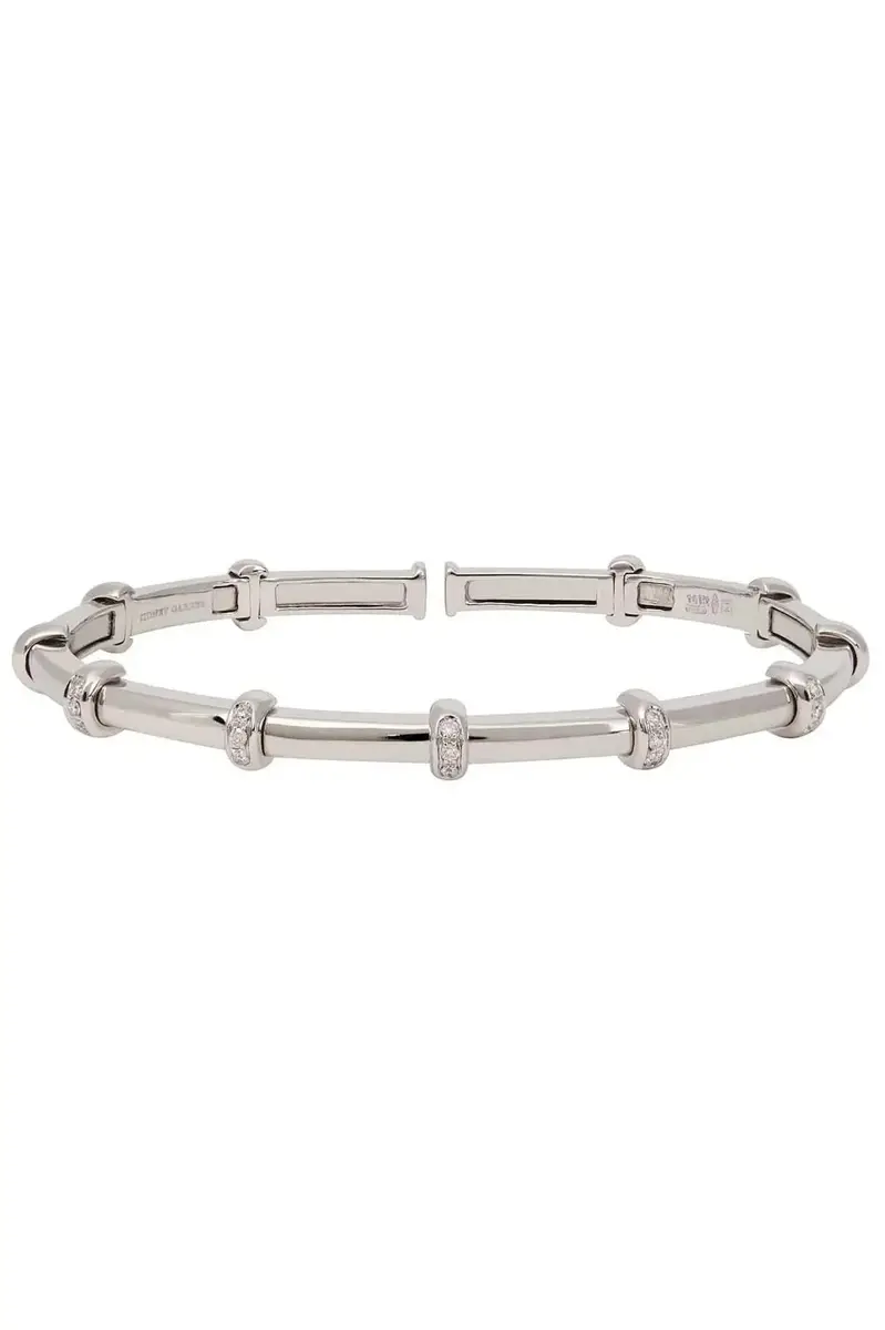 SIDNEY GARBER Carly Bracelet - White Gold | Image 1 SIDNEY GARBER Carly Bracelet - White Gold | Image 1