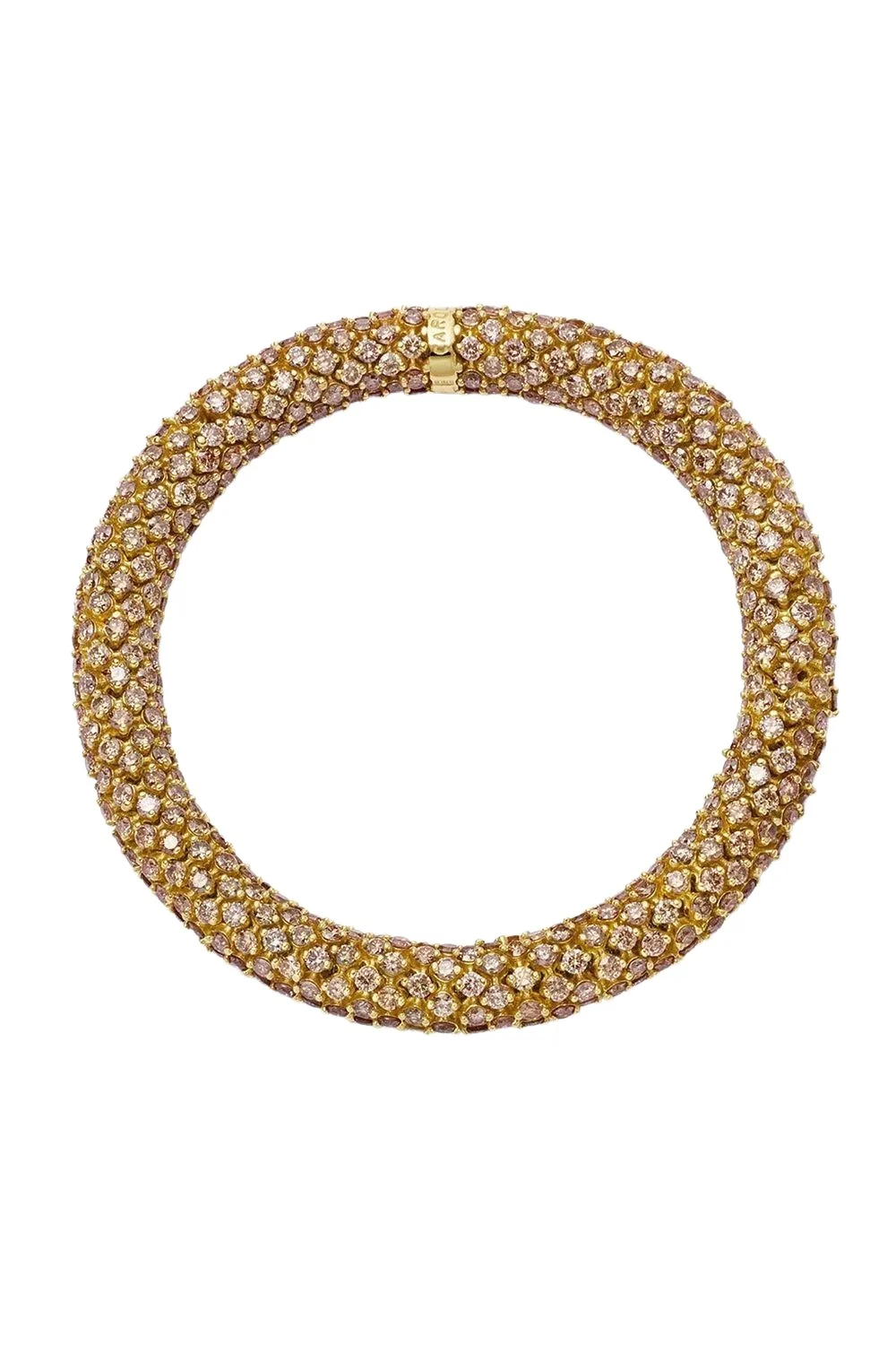 Champagne Diamond 360 Twister Luxe Bracelet Champagne Diamond 360 Twister Luxe Bracelet