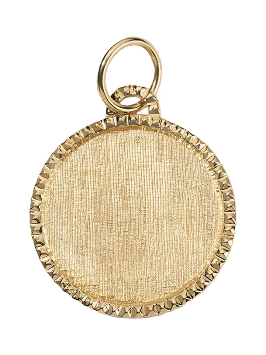 DEVON WOODHILL Classic Stud Disc Charm