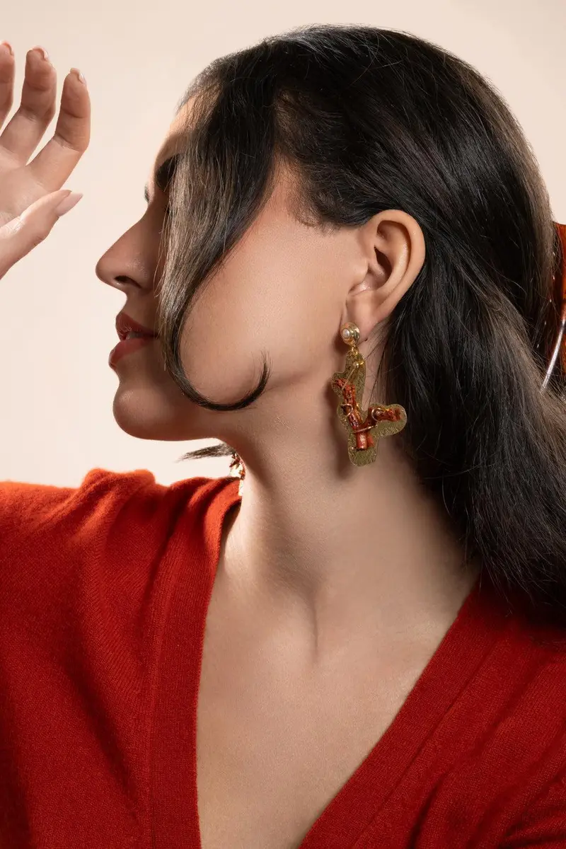 Gas Bijoux Coral Formentera Earrings | Thumbnail 2