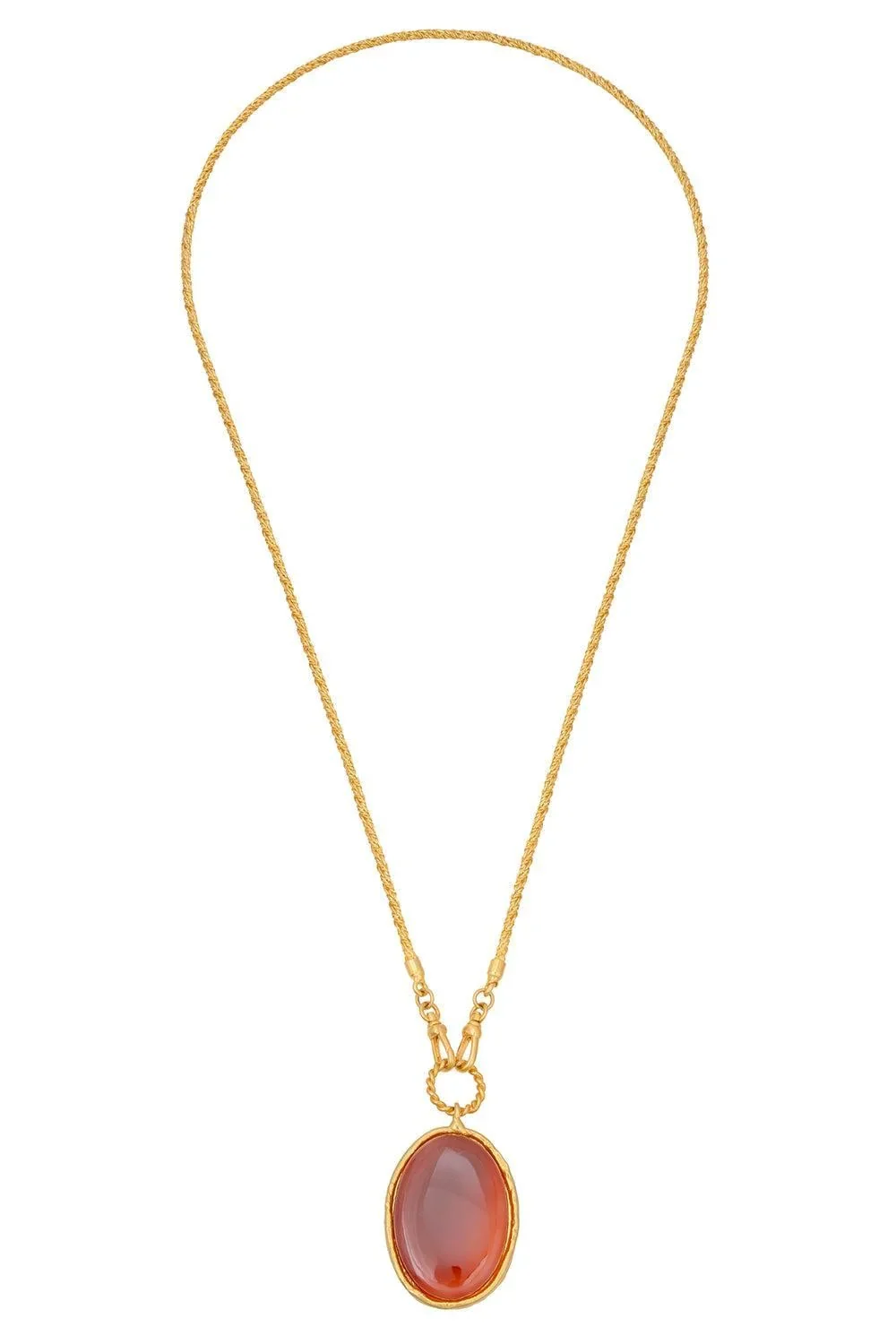 Sylvia Toledano Cornaline Coraline Pendant Necklace