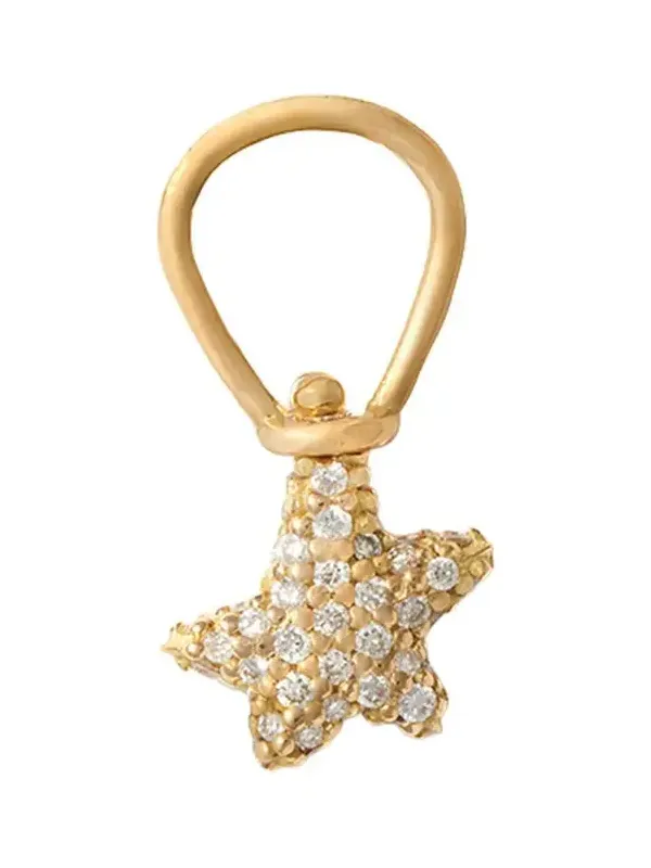 Diamond Allstone Itty Bitty Star Charm