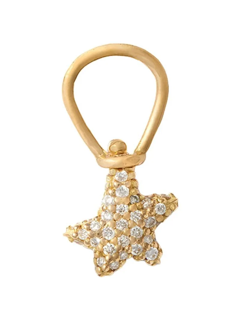 Diamond Allstone Itty Bitty Star Charm