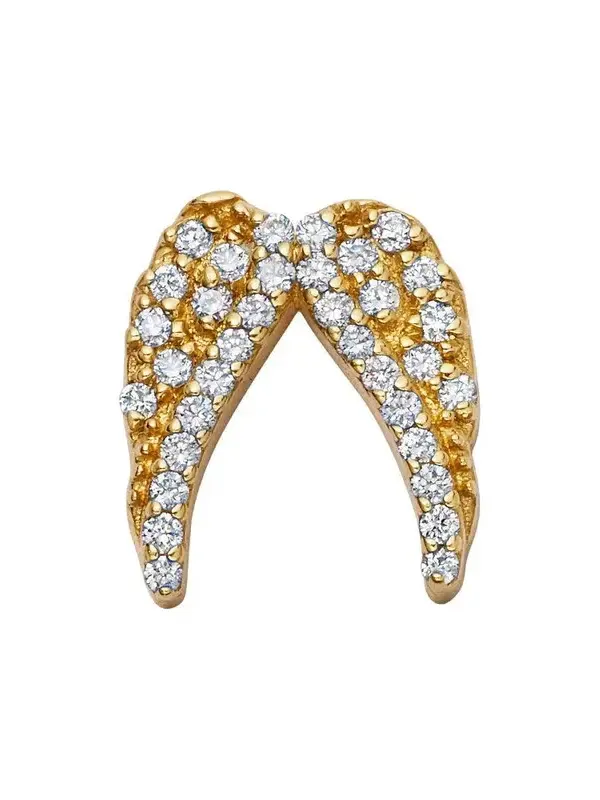 Diamond Angel Wings Charm Diamond Angel Wings Charm