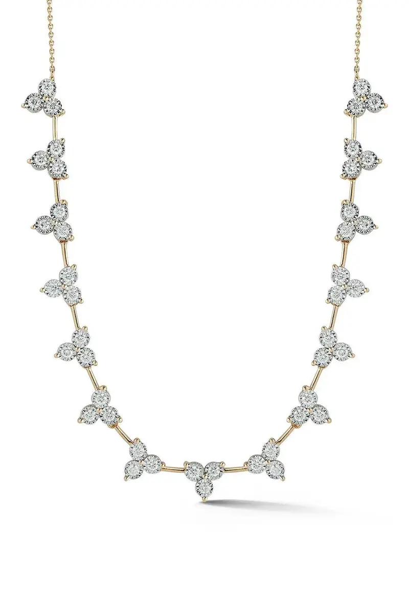 DANA REBECCA DESIGNS Diamond Ava Bea Trio Tennis Necklace | Image 1 DANA REBECCA DESIGNS Diamond Ava Bea Trio Tennis Necklace | Image 1