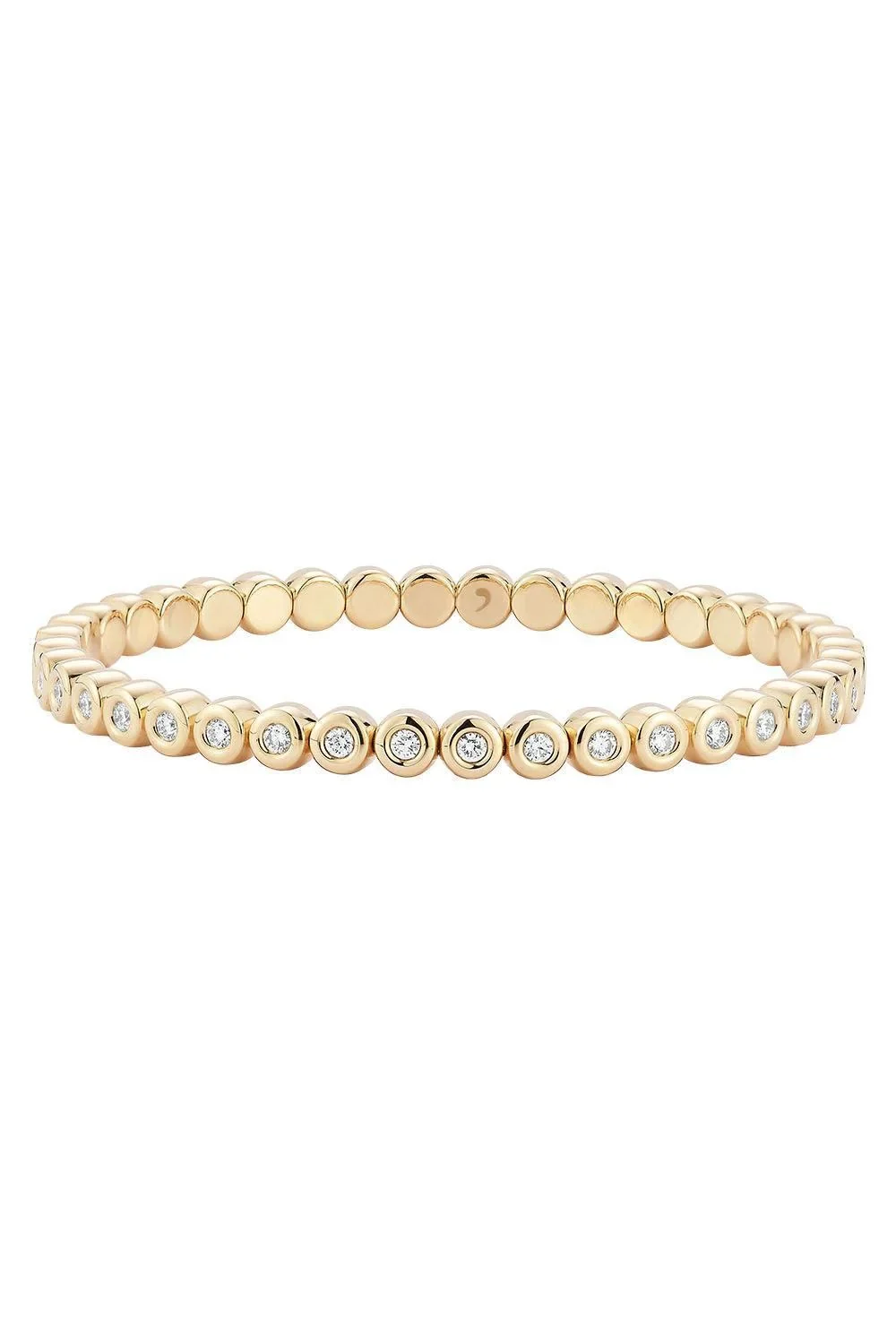 Diamond Bezel Stretch Bracelet Diamond Bezel Stretch Bracelet