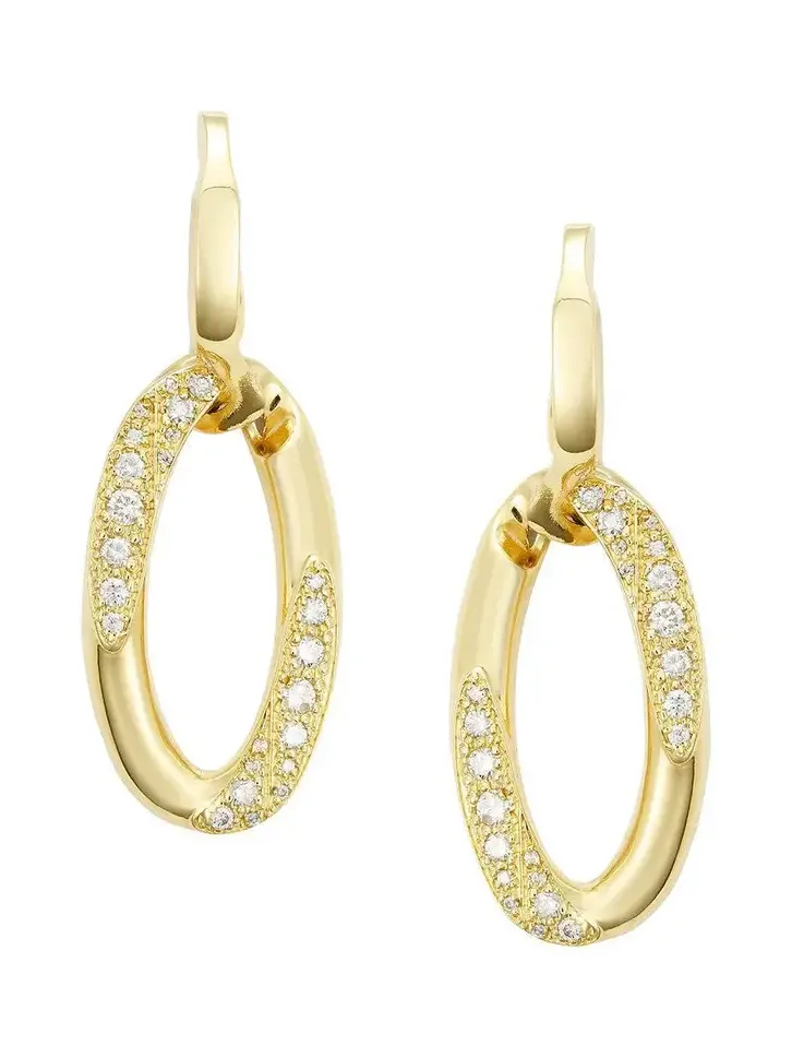 Diamond Blink Pendant Earrings Diamond Blink Pendant Earrings