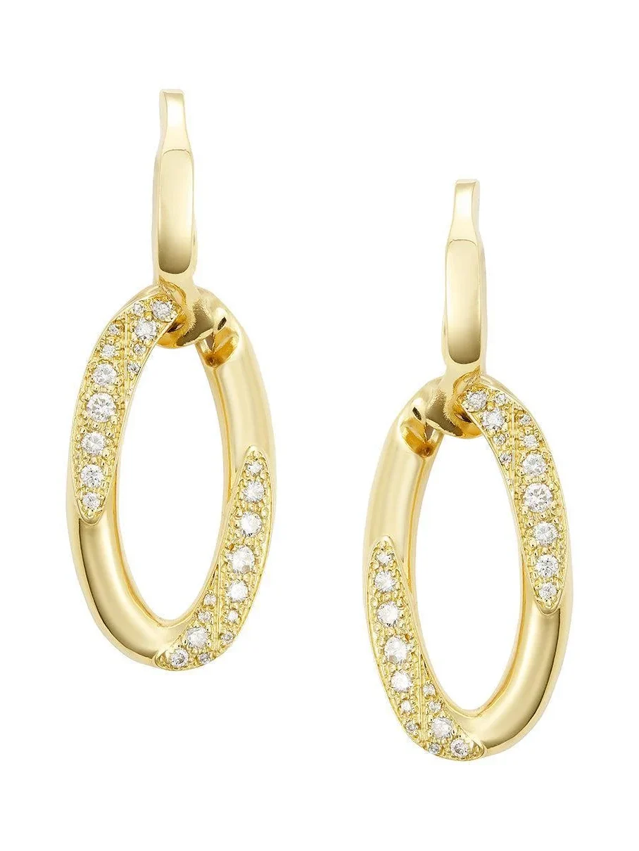 Diamond Blink Pendant Earrings Diamond Blink Pendant Earrings