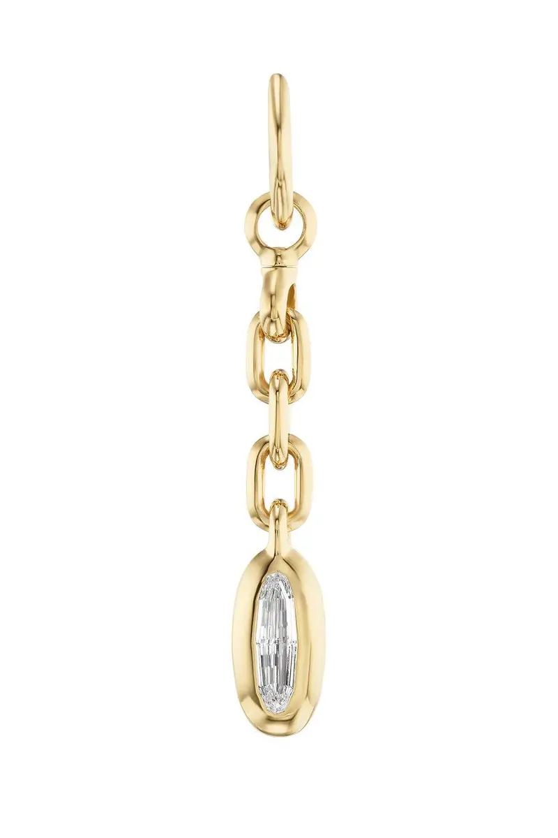 Uniform Object Diamond Carriage Drop Charm | Image 1 Uniform Object Diamond Carriage Drop Charm | Image 1