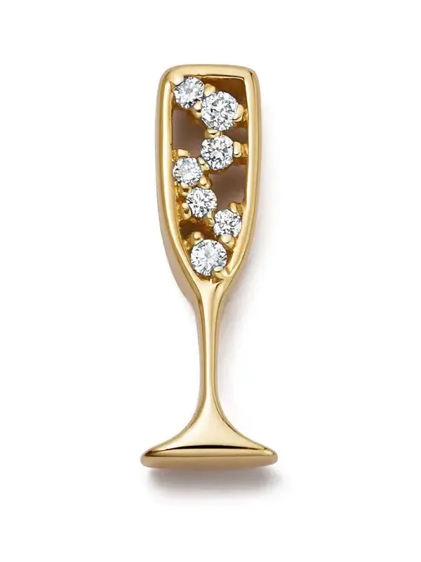 Diamond Champagne Charm Diamond Champagne Charm