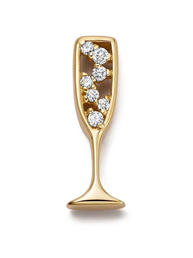 Diamond Champagne Charm Diamond Champagne Charm