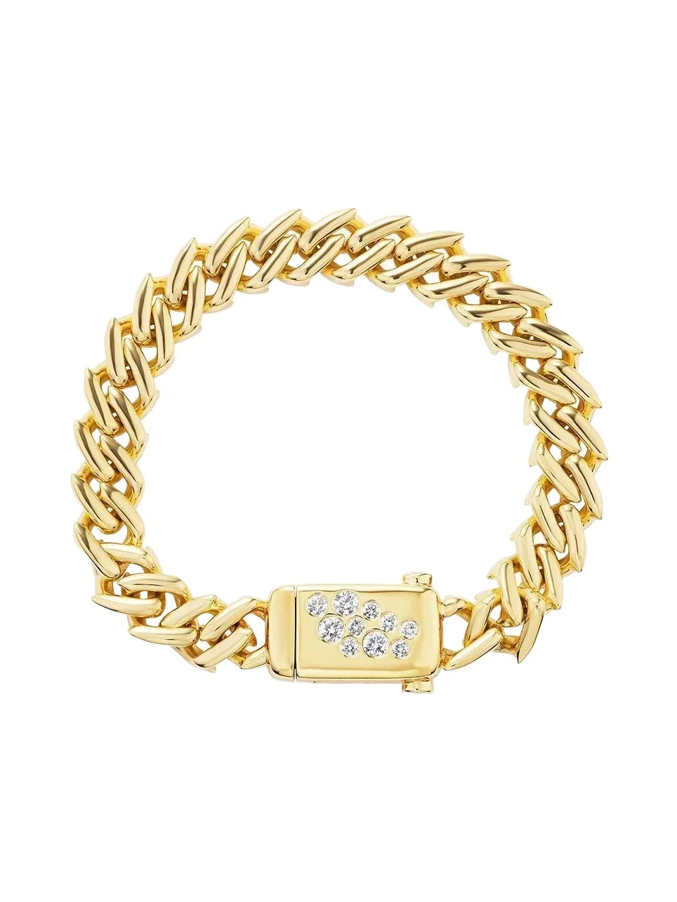 Diamond Curb Chain Bracelet