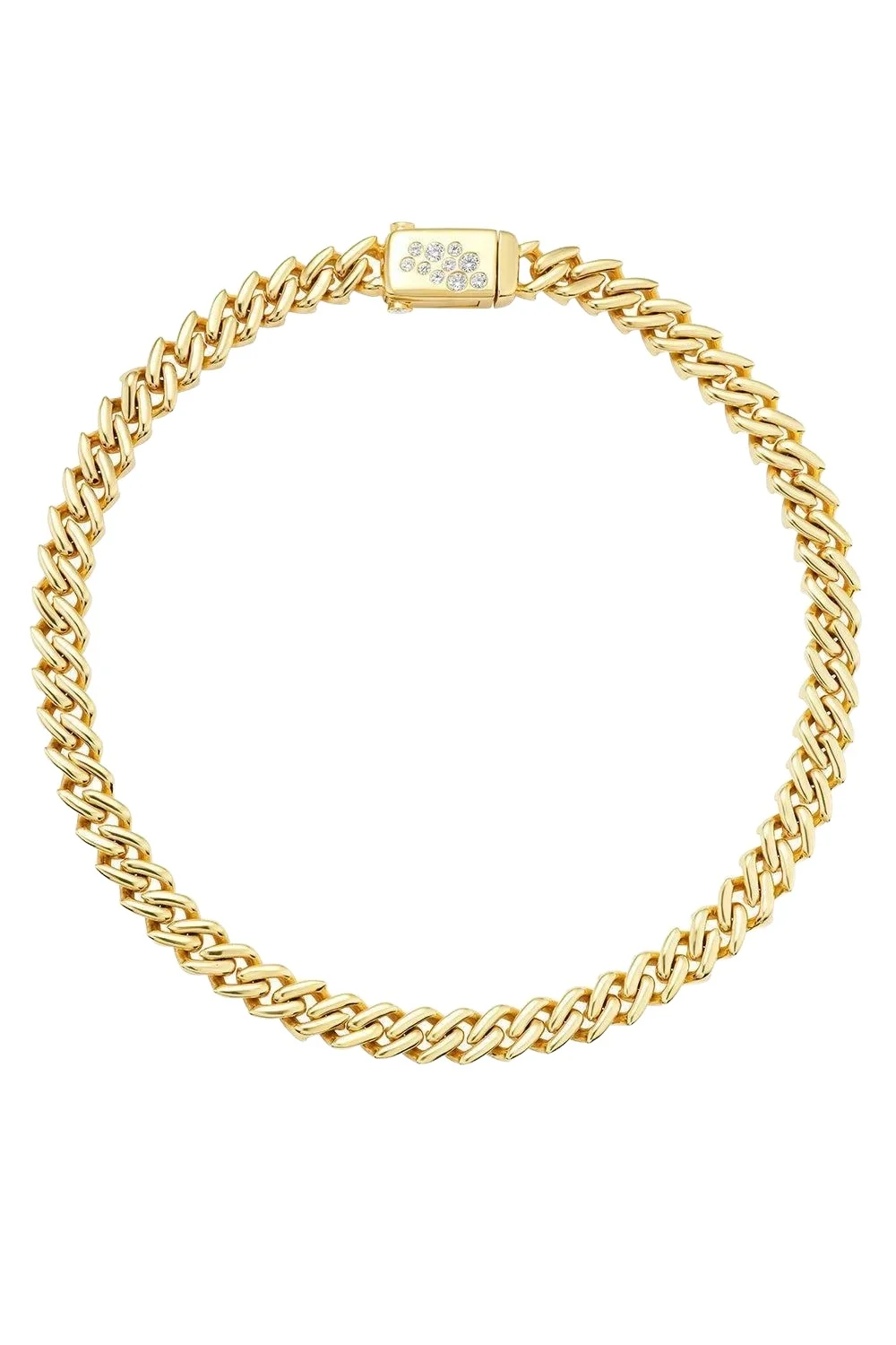 Diamond Curb Chain Necklace Diamond Curb Chain Necklace