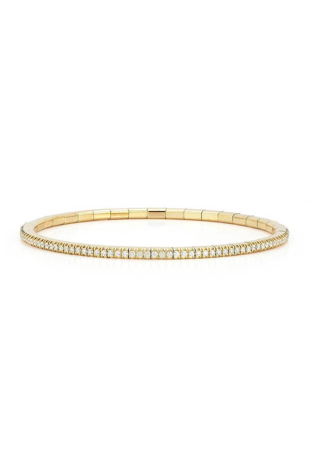 Diamond Extensible Stretch Tennis Bracelet - Yellow Diamond Extensible Stretch Tennis Bracelet - Yellow