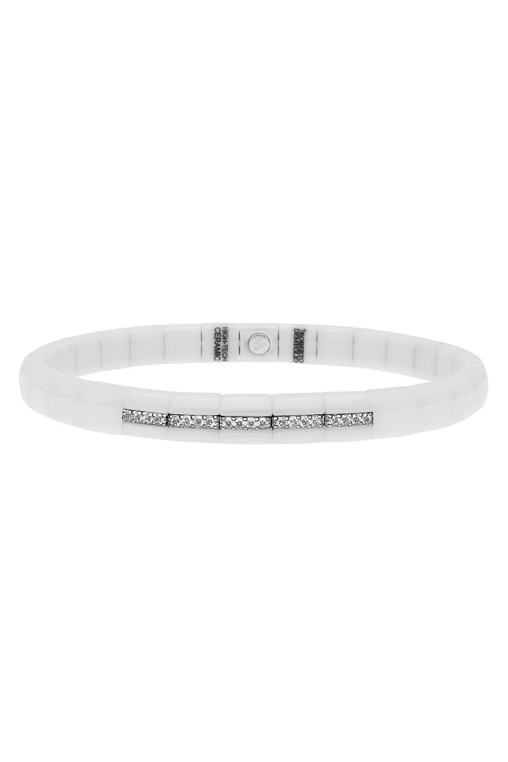 Diamond Five Section White Bracelet