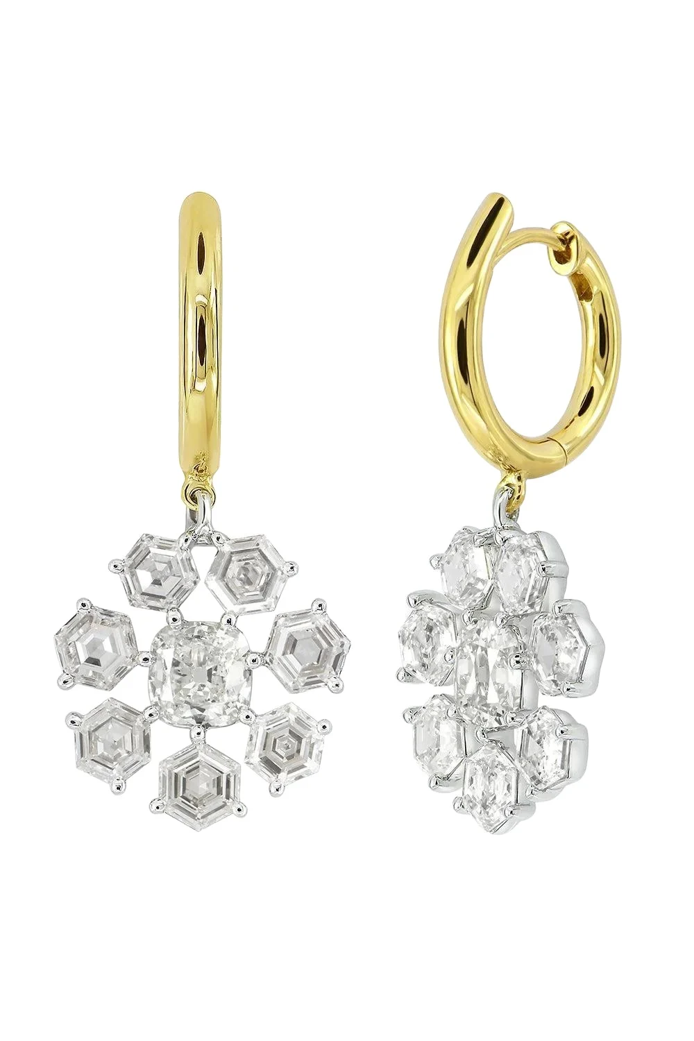 Diamond Frost Flake Earrings Diamond Frost Flake Earrings