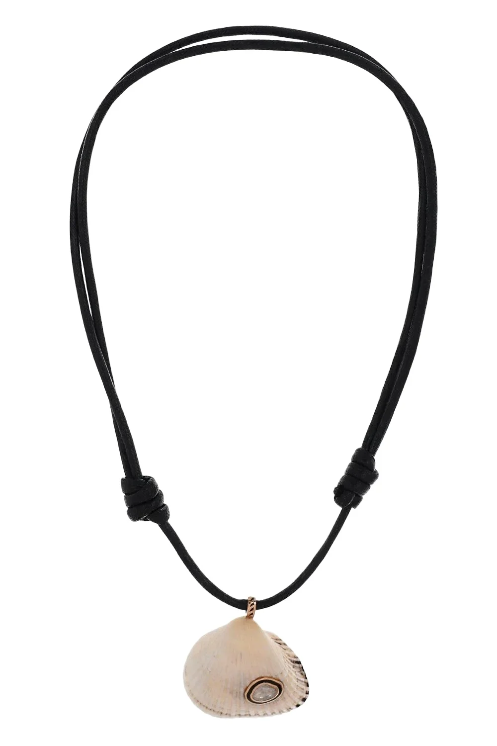 Diamond Grande Edul Shell Necklace
