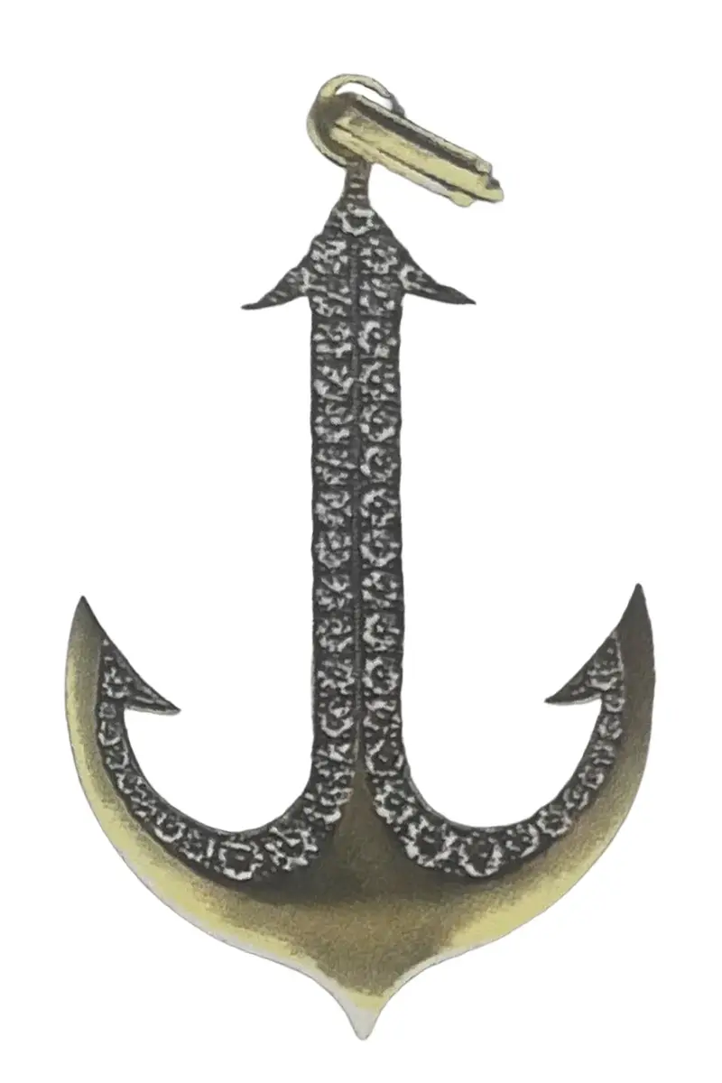 Sylva & Cie Diamond Large Anchor Pendant | Image 1 Sylva & Cie Diamond Large Anchor Pendant | Image 1