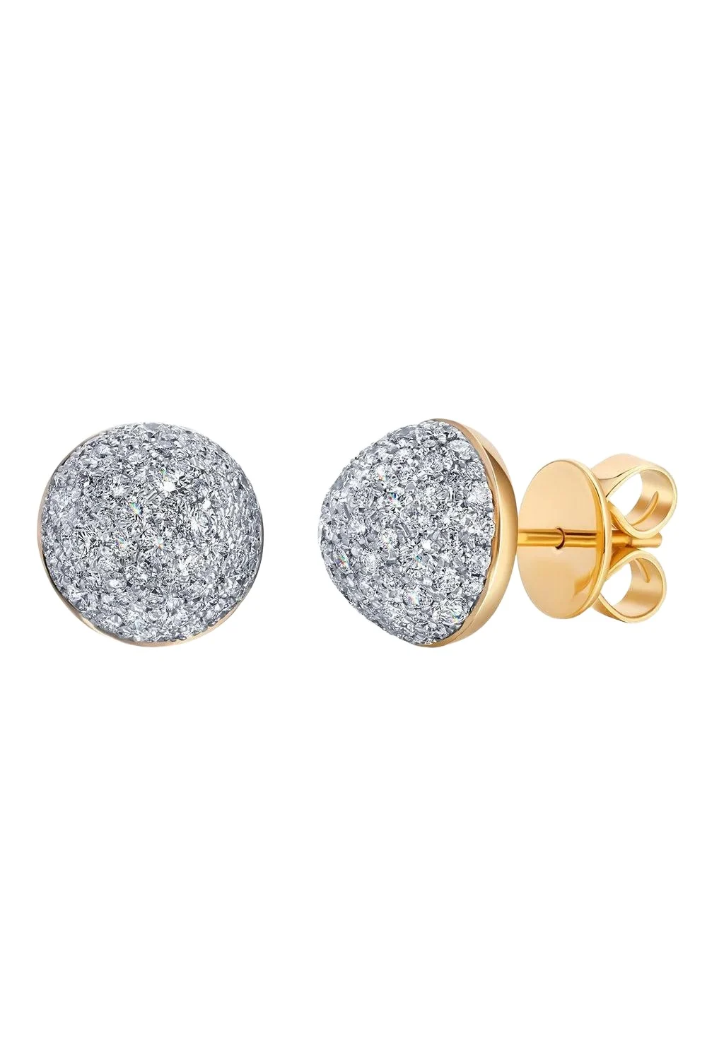 Diamond Large Bahia Stud Earrings Diamond Large Bahia Stud Earrings