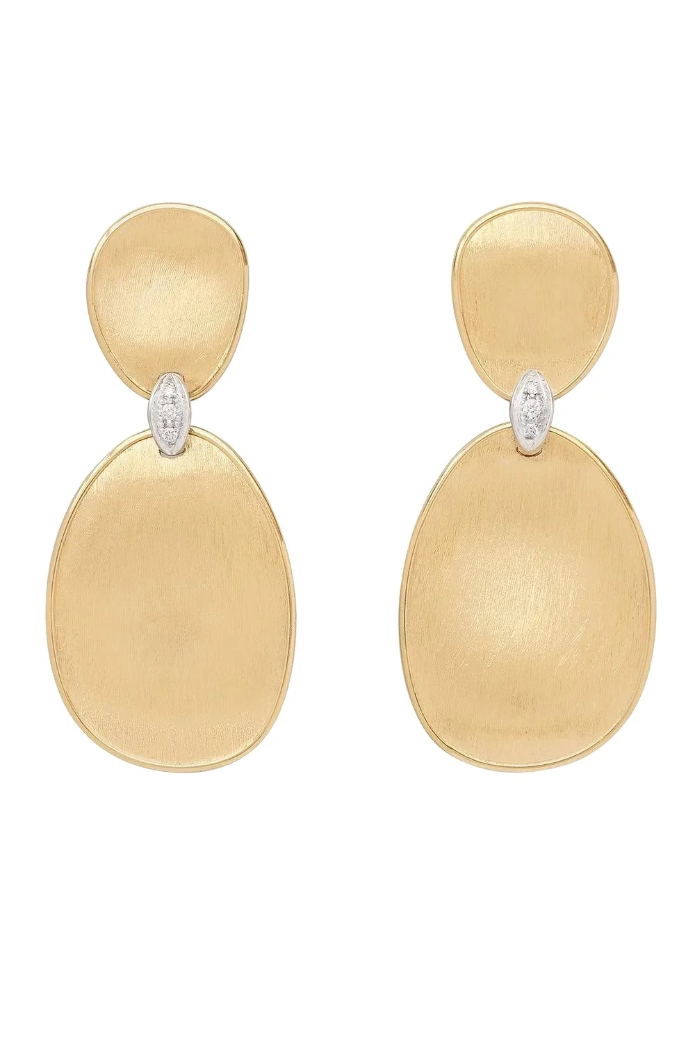 Diamond Lunaria Earrings Diamond Lunaria Earrings