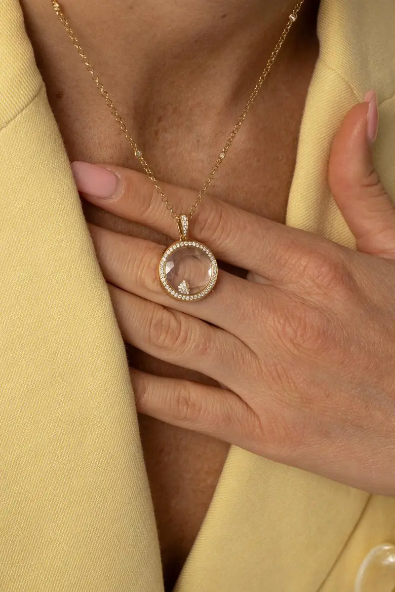 LOQUET Diamond Mushroom Charm | Thumbnail 2
