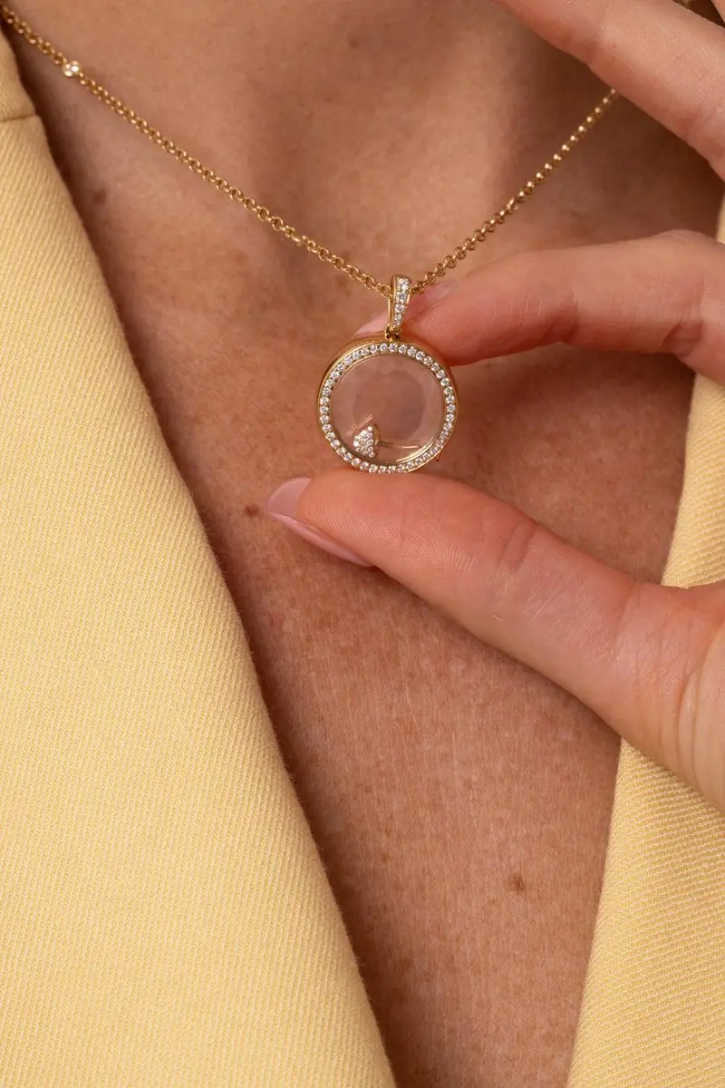 LOQUET Diamond Mushroom Charm | Thumbnail 3