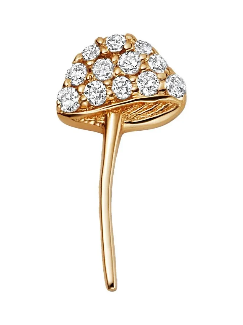 Diamond Mushroom Charm Diamond Mushroom Charm