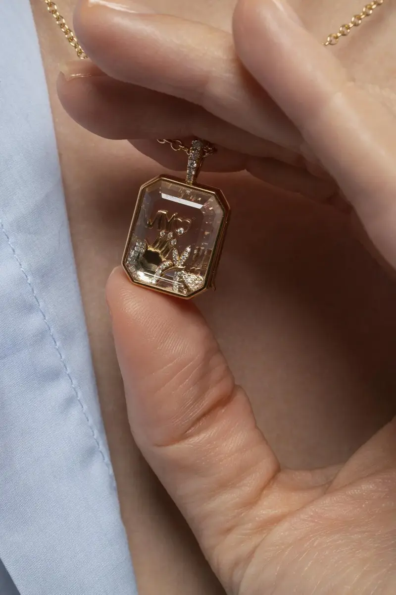 LOQUET Diamond My Love Charm | Thumbnail 4