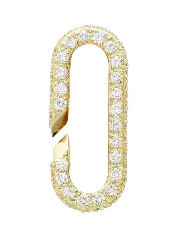 BIZZOTTO Diamond Open Link Paperclip Pendant | Thumbnail 1 BIZZOTTO Diamond Open Link Paperclip Pendant | Thumbnail 1