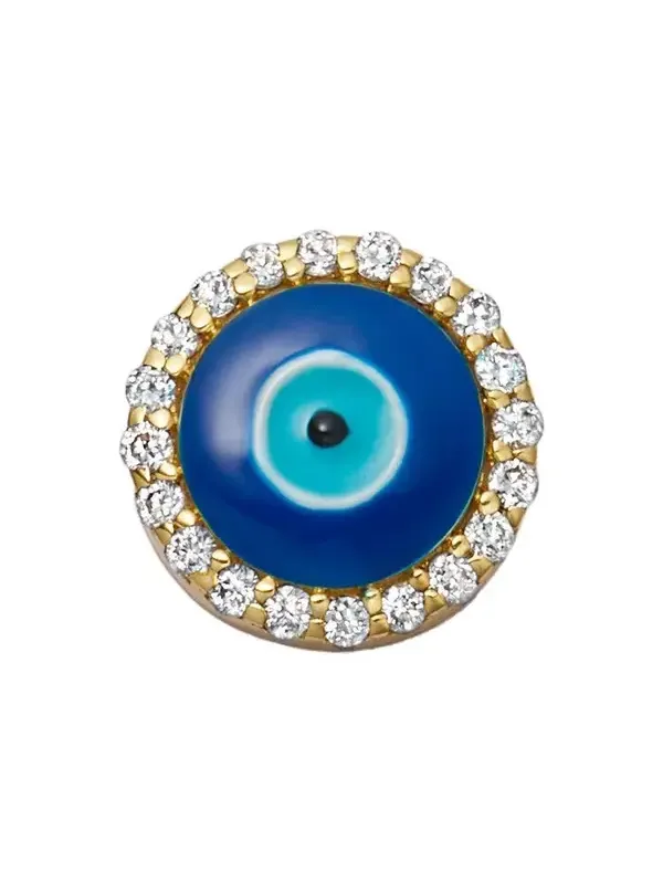 Diamond Pave Evil Eye Charm