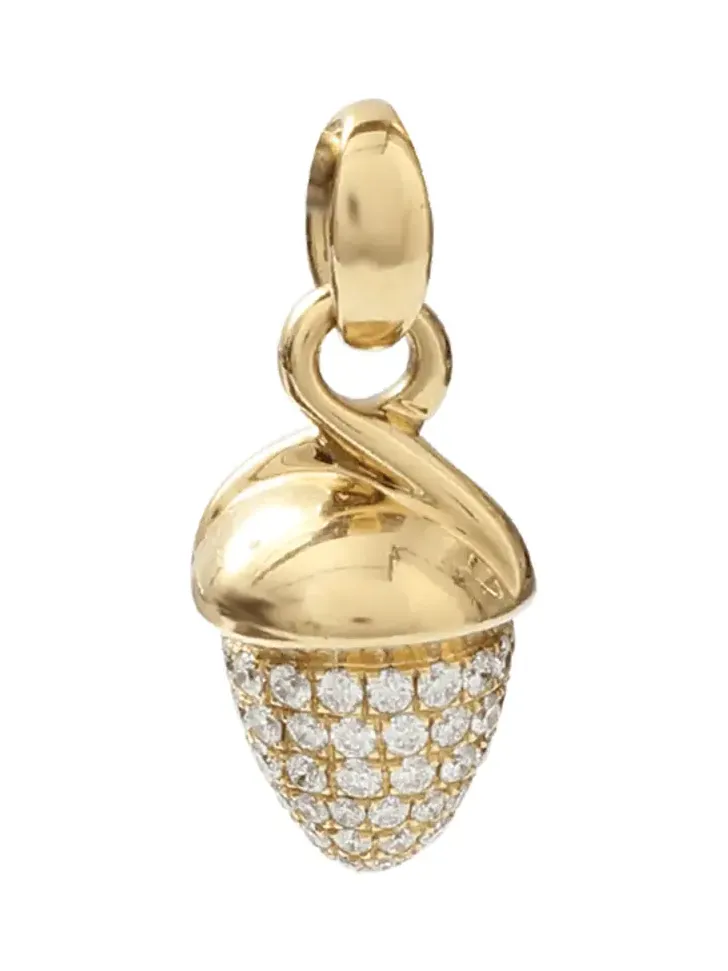 Diamond Pave Mikado Bouquet Pendant Diamond Pave Mikado Bouquet Pendant