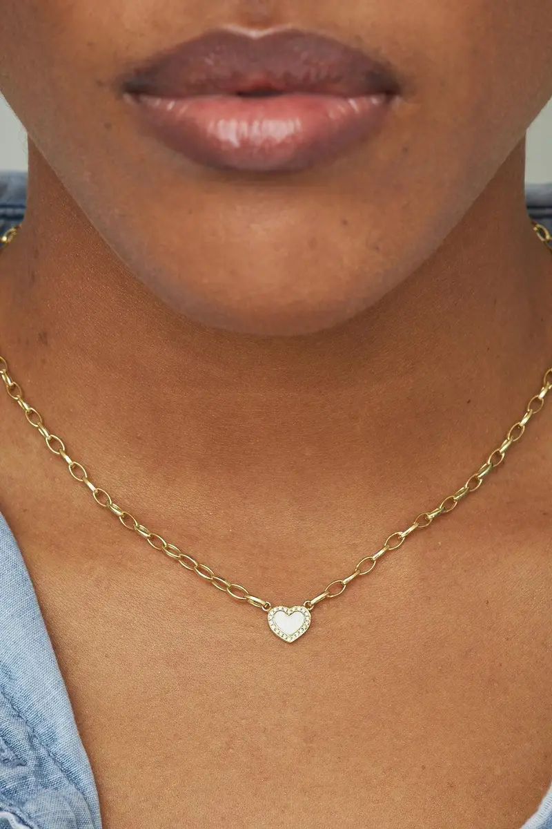 Jennifer Meyer Diamond Pearl Small Edith Necklace | Thumbnail 2 Jennifer Meyer Diamond Pearl Small Edith Necklace | Thumbnail 2