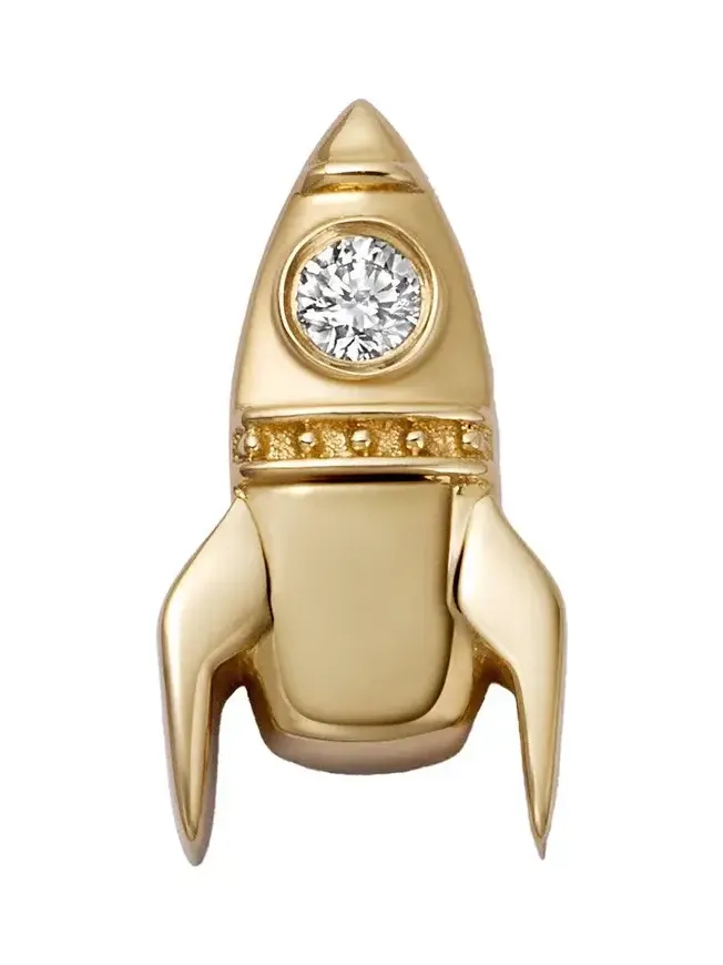 Diamond Pocket Rocket Charm